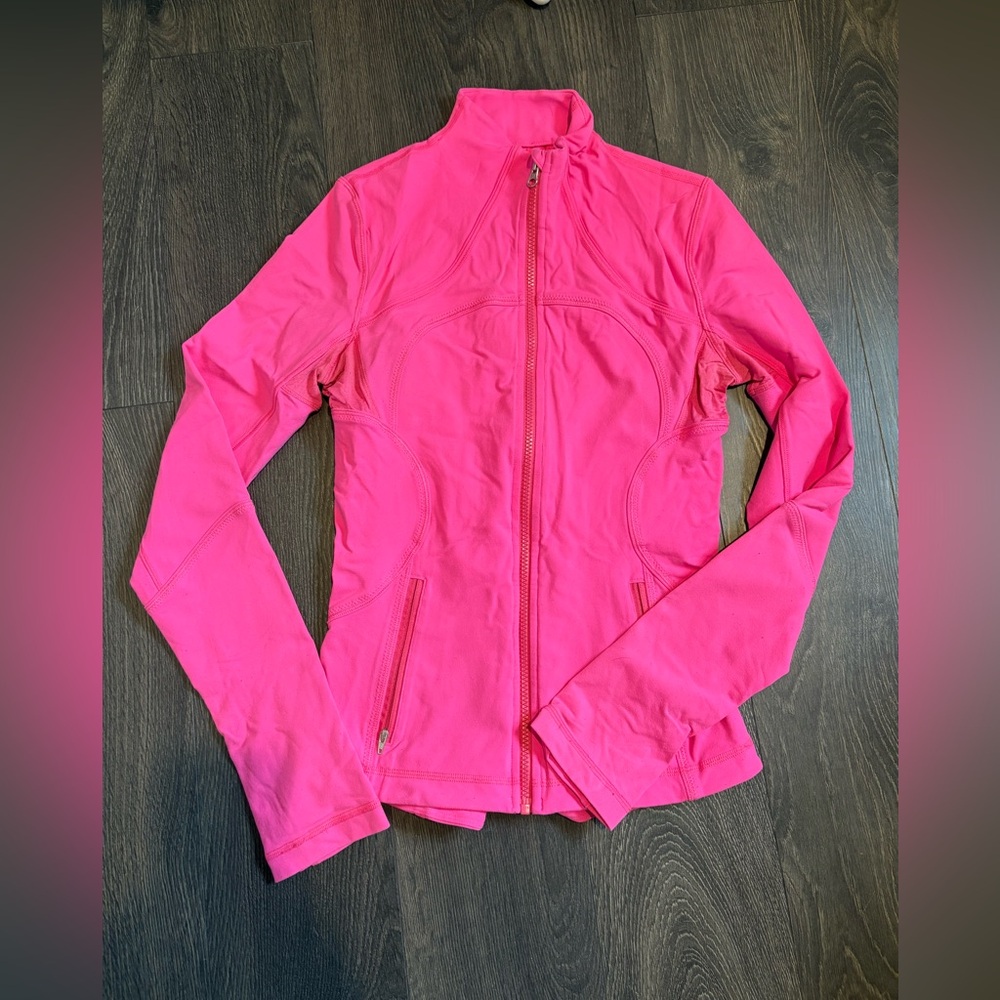 Lululemon hot pink jacket